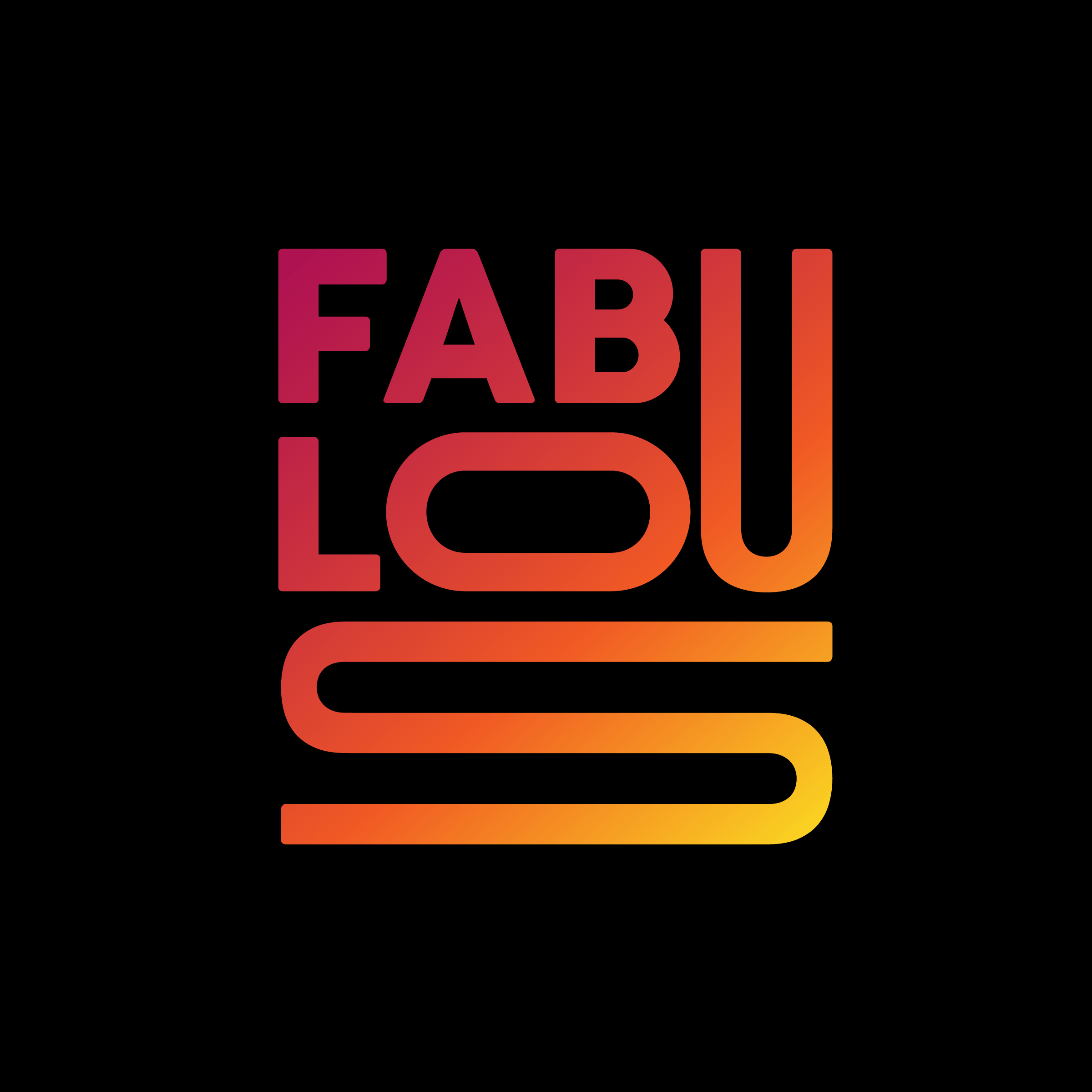 Stylised portrait illustration on a black background